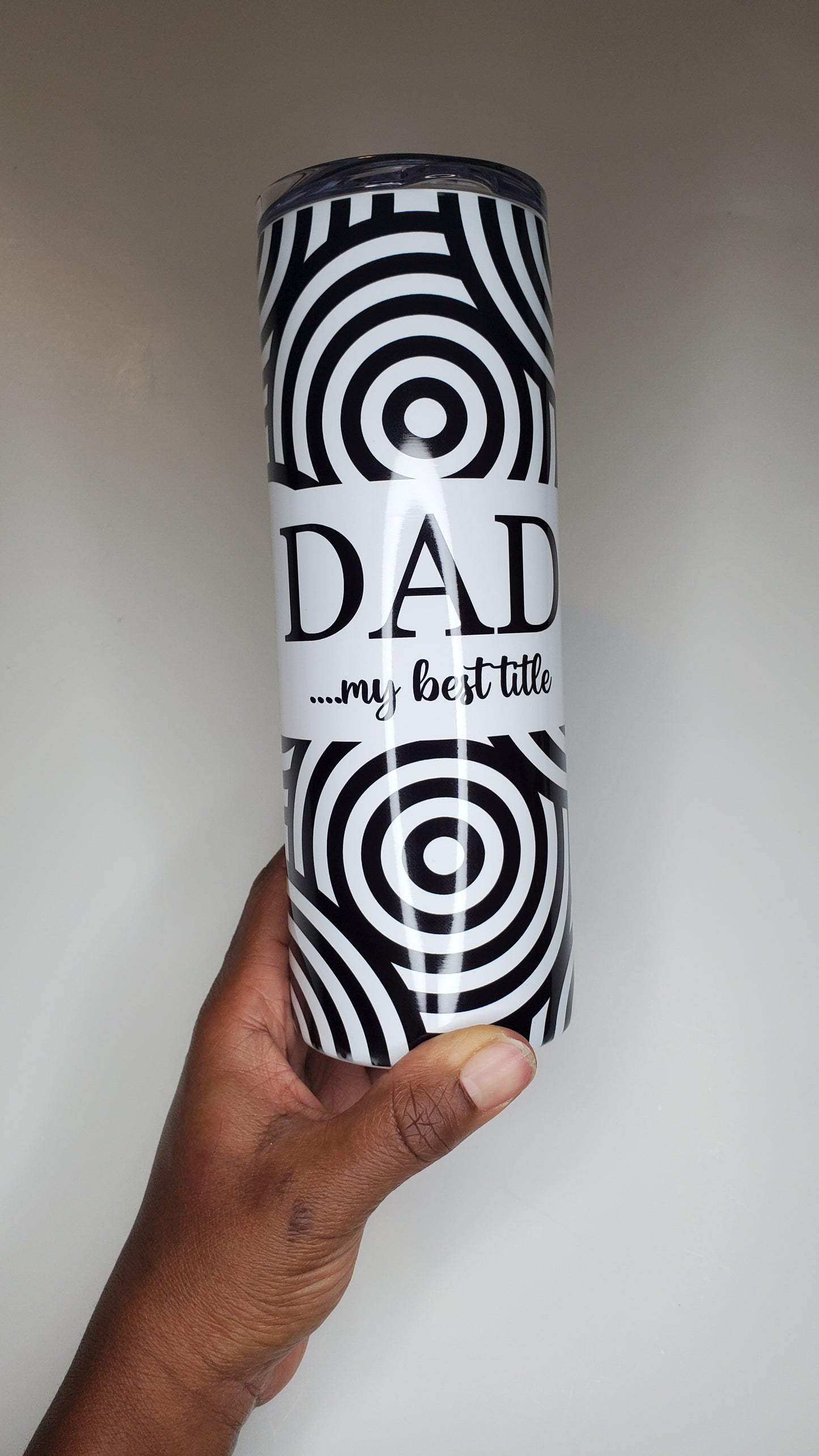 Dad My Best Title Tumbler